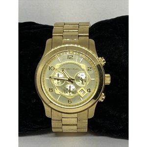 Michael Kors Runway MK8077 Women Stainless Steel A